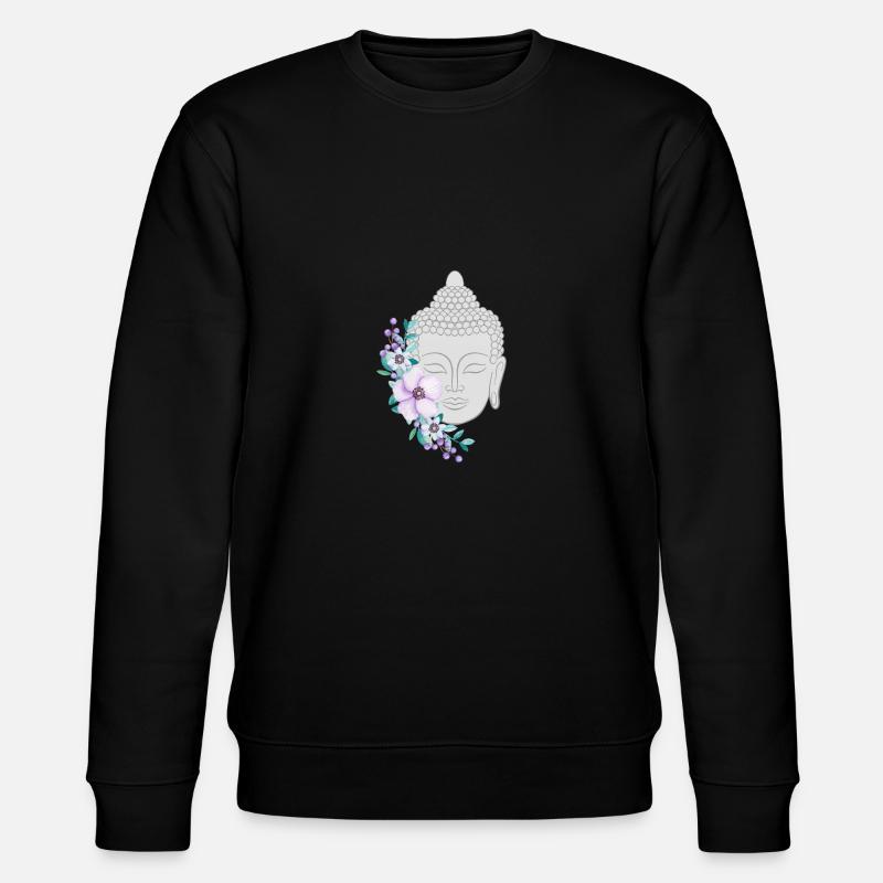 Bouddha - Sweat bio CHANGER Stanley/Stella Unisexe - noir
