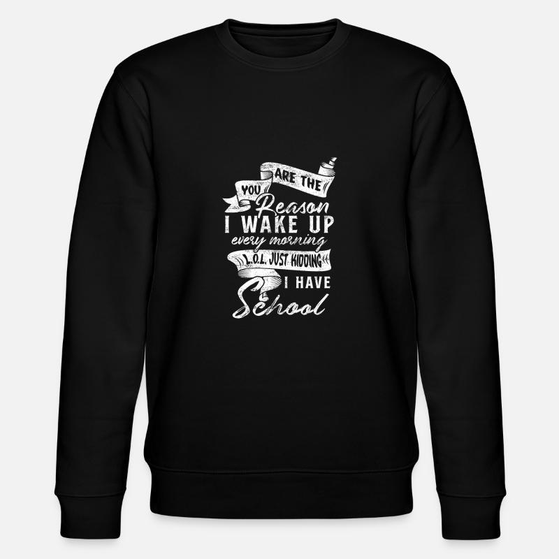 devise d'études secondaires - Sweat bio CHANGER Stanley/Stella Unisexe - noir