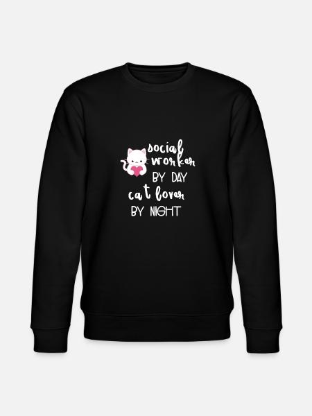 Assistante sociale - assistante sociale - chat - Sweat bio CHANGER Stanley/Stella Unisexe - noir