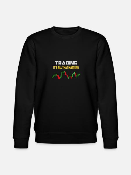 Trading - Aktien - Trader - Shirt. - Stanley/Stella Unisex Bio-Sweatshirt CHANGER - Schwarz