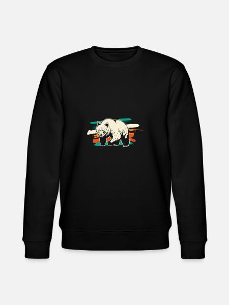 Bear bears - Stanley/Stella CHANGER Unisex Organic Sweatshirt - black