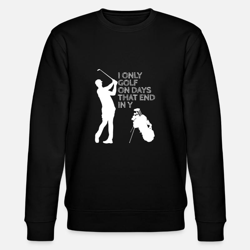 Maillot de golf GOLF - Sweat bio CHANGER Stanley/Stella Unisexe - noir