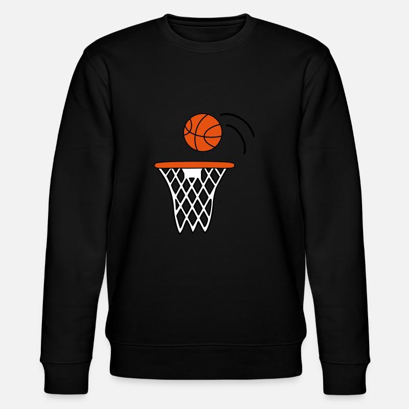 Basketball - Stanley/Stella Unisex Bio-Sweatshirt CHANGER  - Schwarz