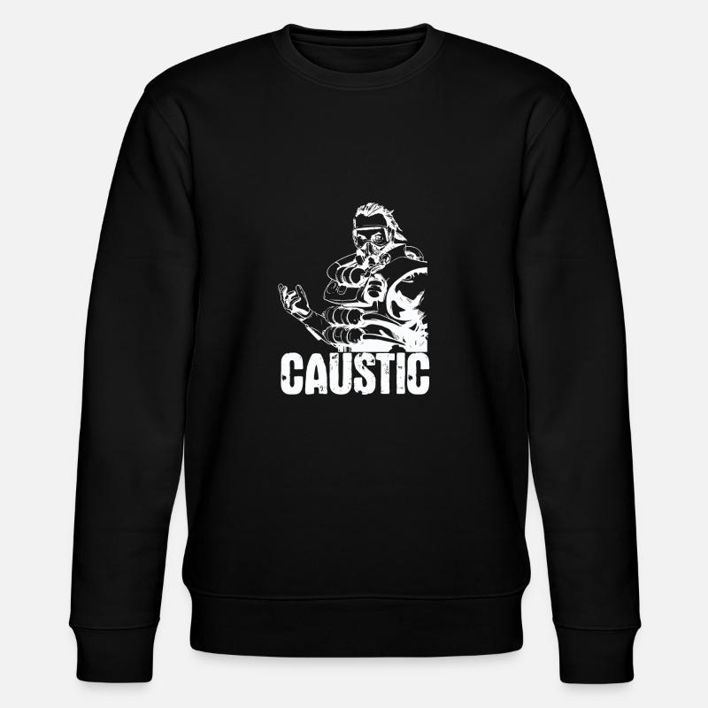 Caustic - Sweat bio CHANGER Stanley/Stella Unisexe - noir