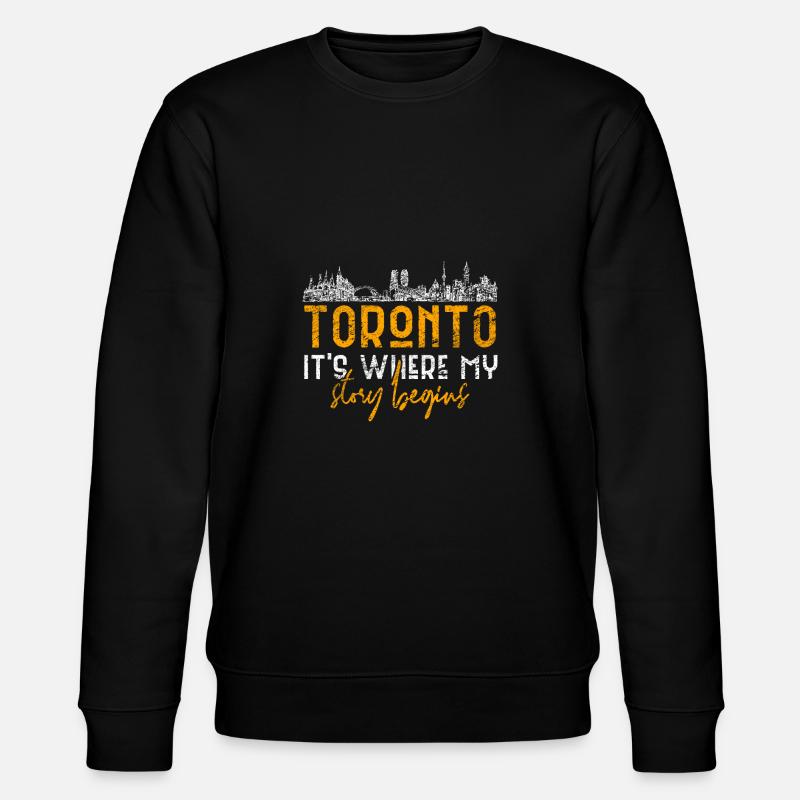 Toronto - Sweat bio CHANGER Stanley/Stella Unisexe - noir