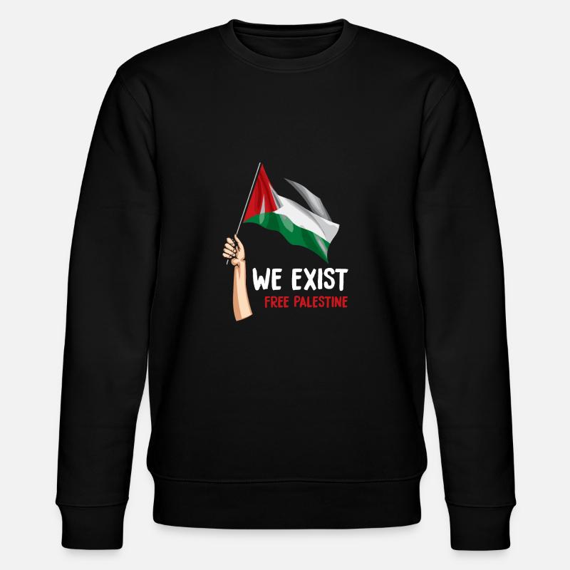 Palestine - Sweat bio CHANGER Stanley/Stella Unisexe - noir