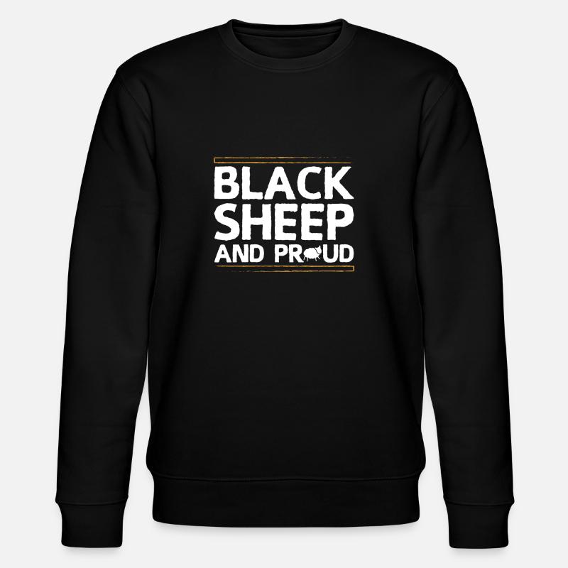 Fière brebis galeuse - Sweat bio CHANGER Stanley/Stella Unisexe - noir