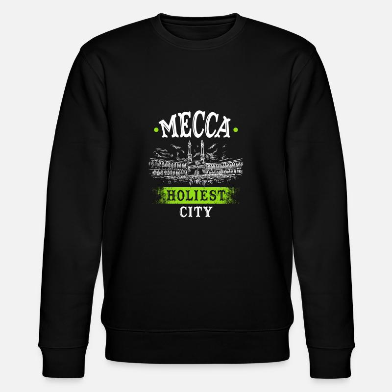 Mekka - Stanley/Stella Unisex Bio-Sweatshirt CHANGER  - Schwarz