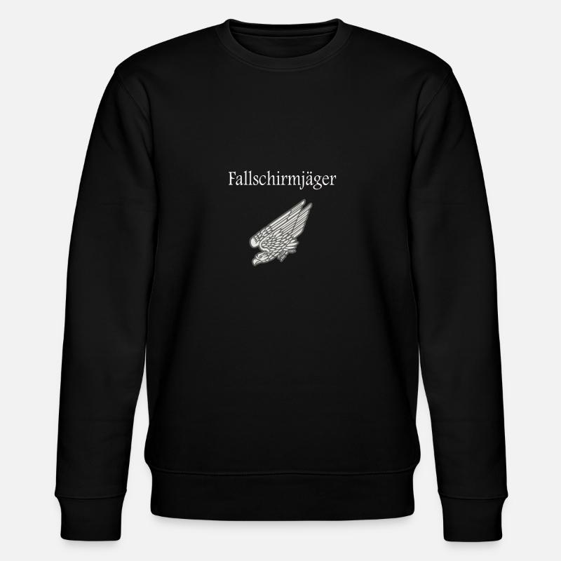 Fallschirmjäger Geschenk / Geschenkidee - Stanley/Stella Unisex Bio-Sweatshirt CHANGER  - Schwarz