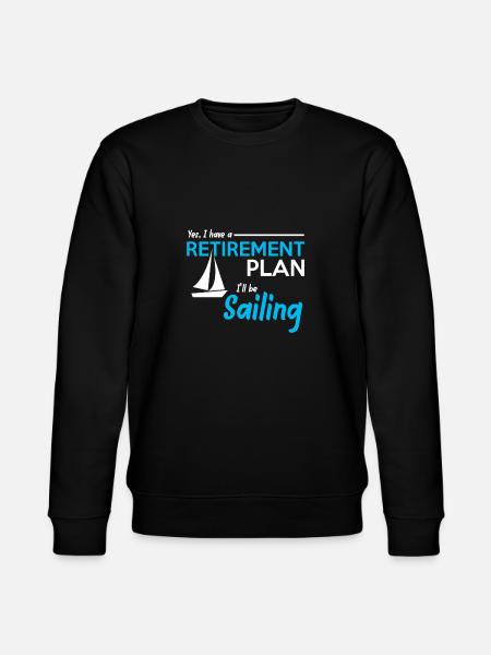 Sailing Captain - Stanley/Stella CHANGER Unisex Organic Sweatshirt - black