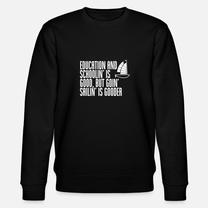 Capitaine de voile - Sweat bio CHANGER Stanley/Stella Unisexe - noir