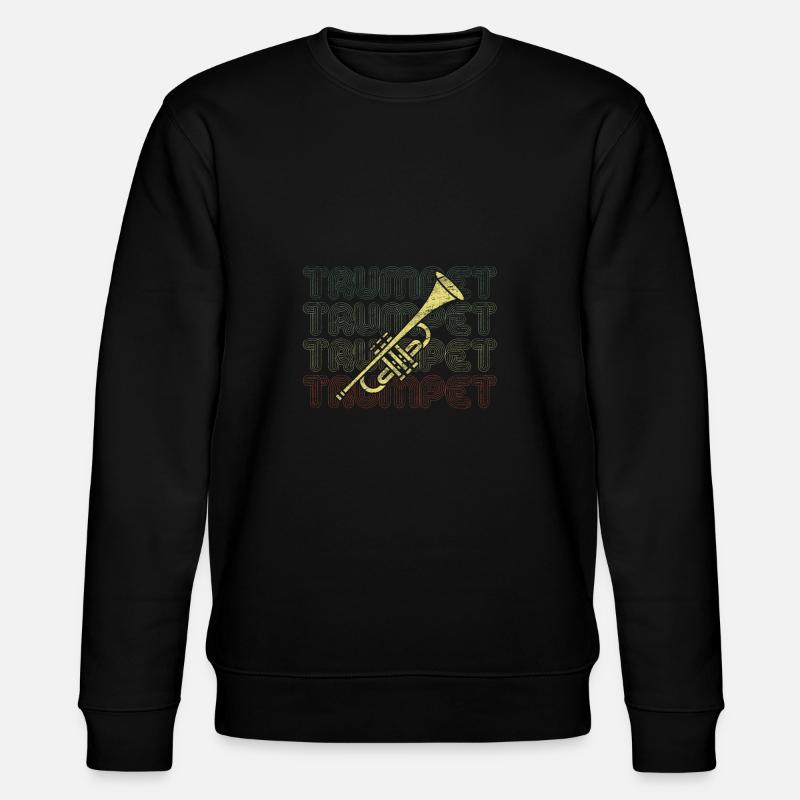 trompette - Sweat bio CHANGER Stanley/Stella Unisexe - noir