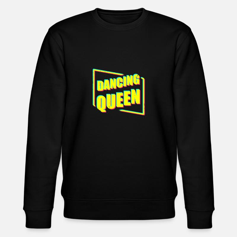 Dancing queen - Stanley/Stella CHANGER Unisex Organic Sweatshirt - black