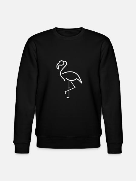 flamingo - Stanley/Stella CHANGER Unisex Organic Sweatshirt - black
