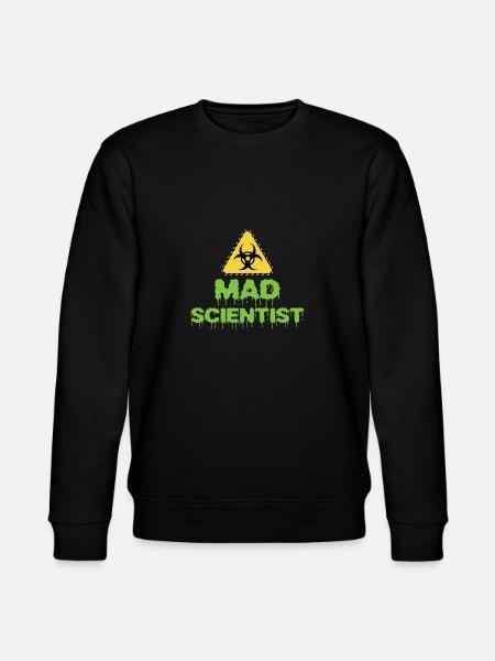Mad Scientist - Stanley/Stella CHANGER Unisex Organic Sweatshirt - black