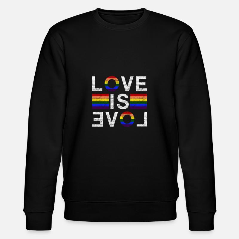 Gay pride - Sweat bio CHANGER Stanley/Stella Unisexe - noir