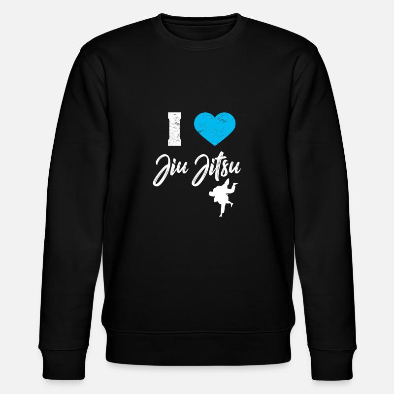 Jiu Jitsu - Stanley/Stella Unisex Bio-Sweatshirt CHANGER  - Schwarz