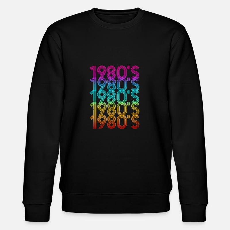 Années 80 années 80 - Sweat bio CHANGER Stanley/Stella Unisexe - noir