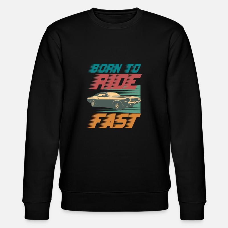 Born to ride presque - Sweat bio CHANGER Stanley/Stella Unisexe - noir