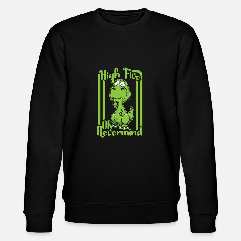 High five - Stanley/Stella Unisex Bio-Sweatshirt CHANGER  - Schwarz
