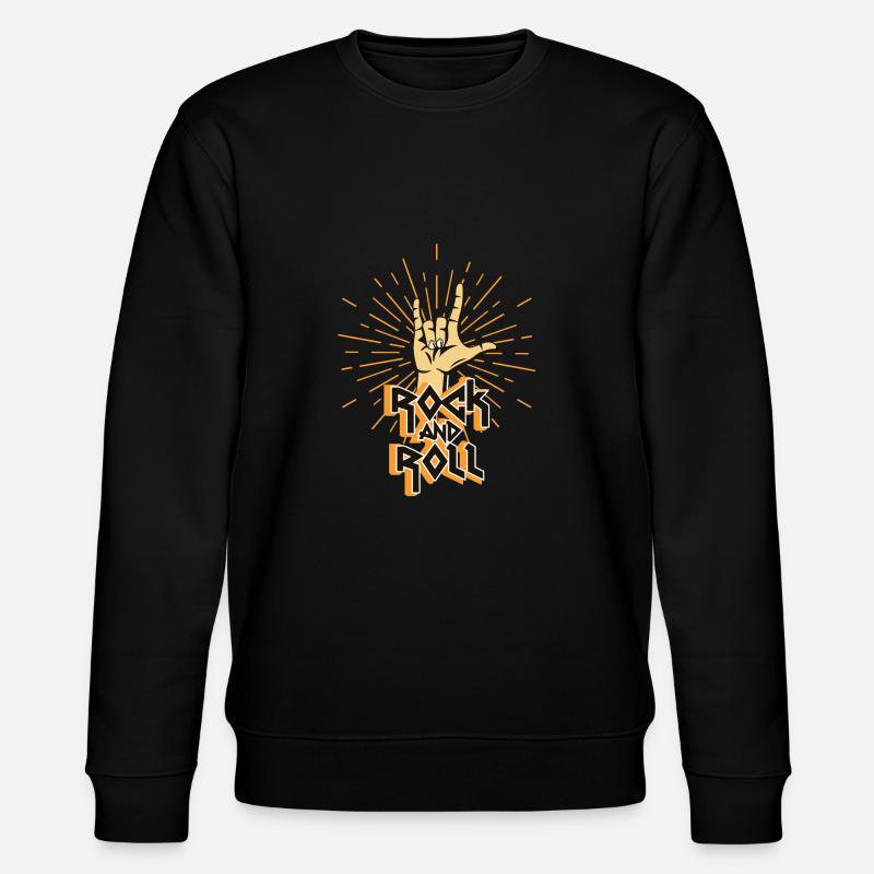 Rock and roll - Sweat bio CHANGER Stanley/Stella Unisexe - noir