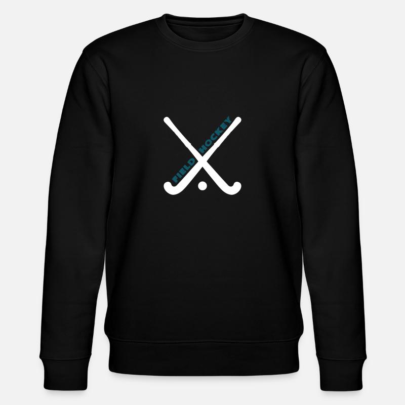 Feldhockey - Stanley/Stella Unisex Bio-Sweatshirt CHANGER - Schwarz