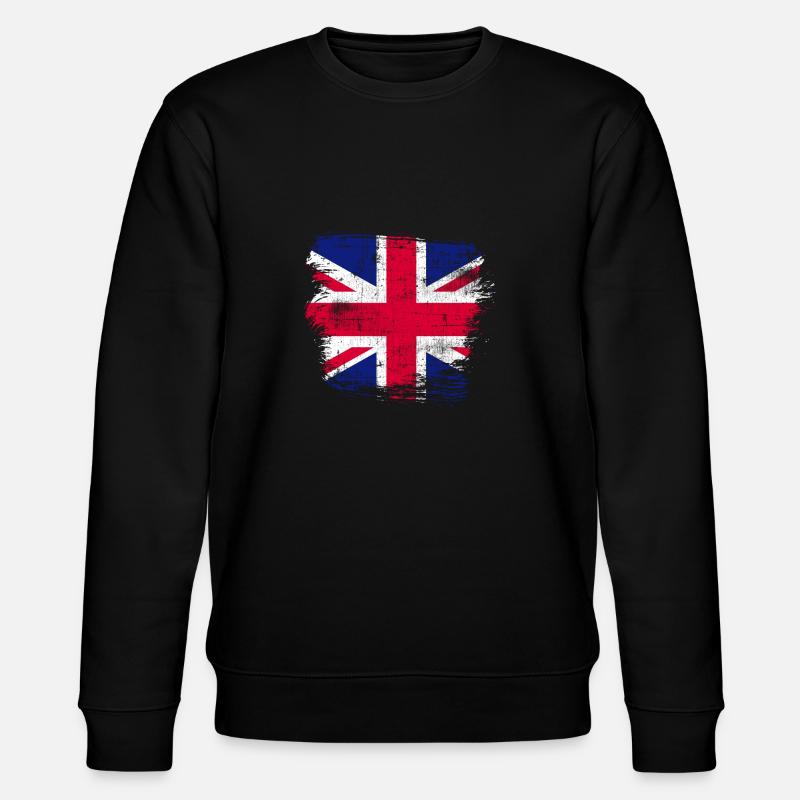 Great Britain - Stanley/Stella CHANGER Unisex Organic Sweatshirt - black