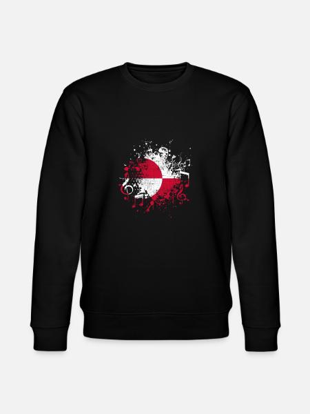 Grønlands Musik - Stanley/Stella økologisk unisex-sweatshirt CHANGER  - sort