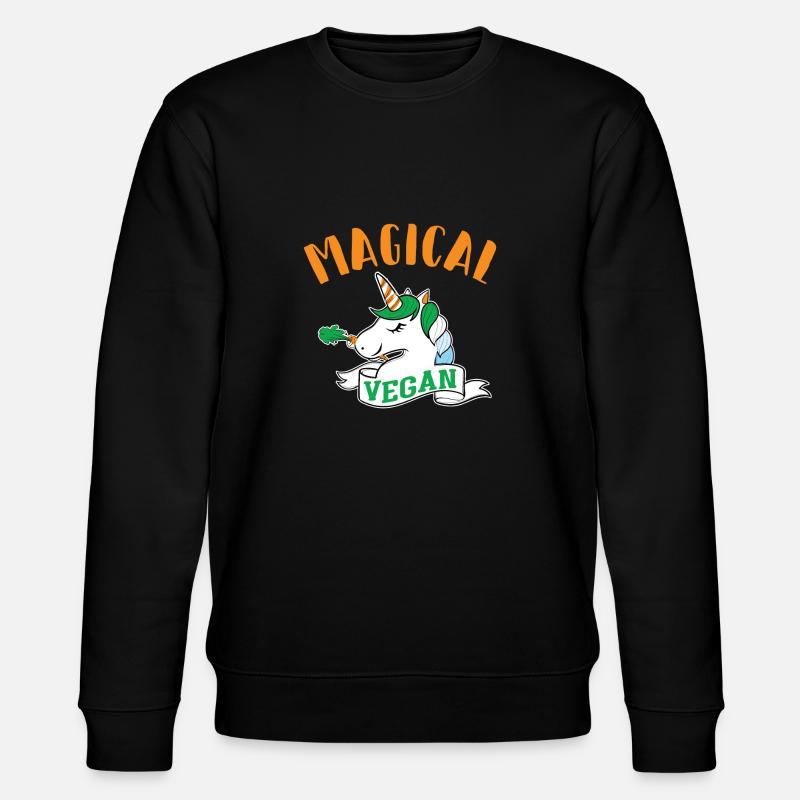 Vegan magique - Sweat bio CHANGER Stanley/Stella Unisexe - noir