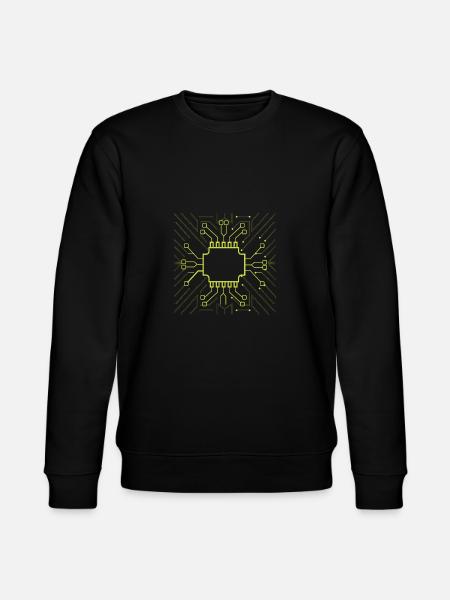 Informatiker Admin Hardware CPU - Stanley/Stella Unisex Bio-Sweatshirt CHANGER - Schwarz