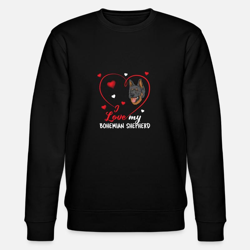 Bohemian Shepherd - Stanley/Stella Unisex Bio-Sweatshirt CHANGER  - Schwarz