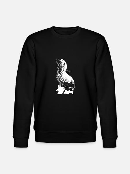 Chinese crested dog - Stanley/Stella CHANGER Unisex Organic Sweatshirt - black