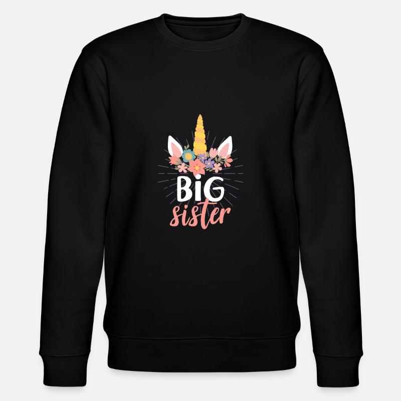 Sœur Licorne - Sweat bio CHANGER Stanley/Stella Unisexe - noir