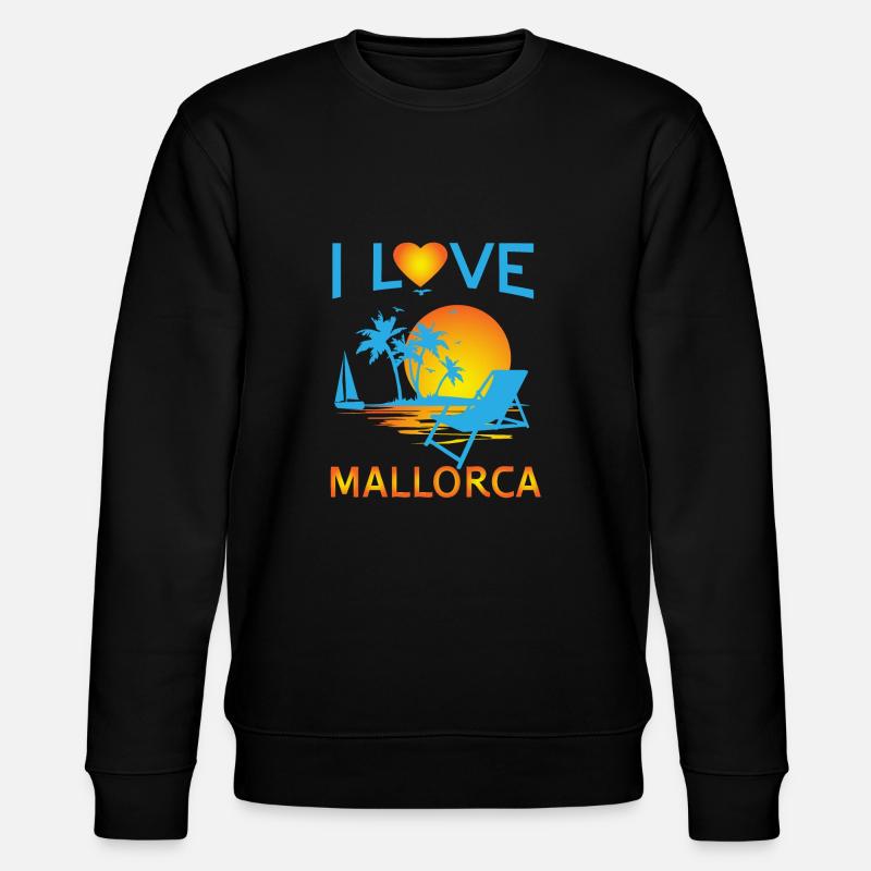 J'aime Majorque - Sweat bio CHANGER Stanley/Stella Unisexe - noir