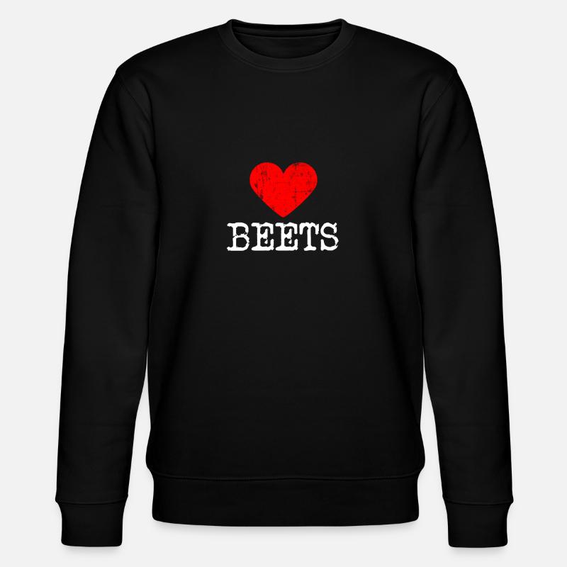 Herz BEETS | Liebe BEETS - Stanley/Stella Unisex Bio-Sweatshirt CHANGER  - Schwarz