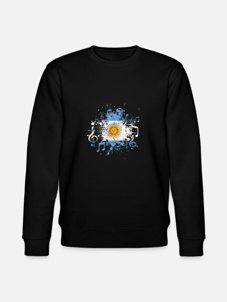 Argentina music - Stanley/Stella CHANGER Unisex Organic Sweatshirt - black
