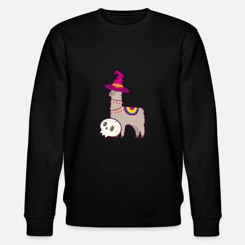 ALPACA HALLOWEEN Alpaka Carnaval - Sweat bio CHANGER Stanley/Stella Unisexe - noir