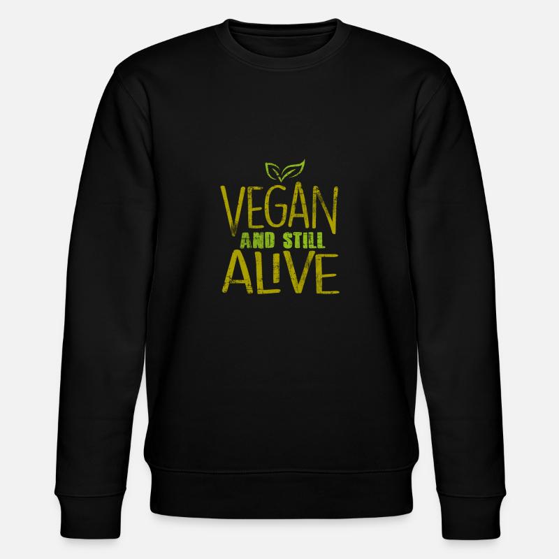 Vegan - Stanley/Stella Unisex Bio-Sweatshirt CHANGER  - Schwarz