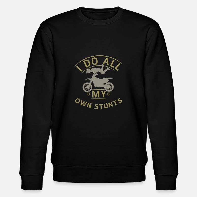 Stuntman - Stanley/Stella Unisex Bio-Sweatshirt CHANGER  - Schwarz