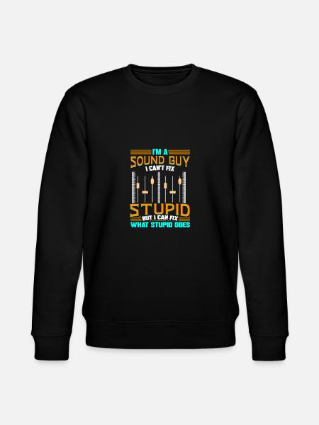 Tontechniker Mischpult Tontechnik Toningenieur - Stanley/Stella Unisex Bio-Sweatshirt CHANGER - Schwarz