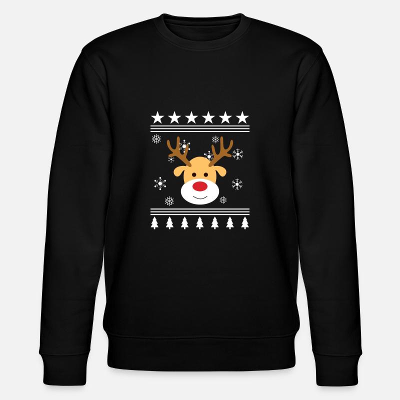 Rudolf - Sweat bio CHANGER Stanley/Stella Unisexe - noir