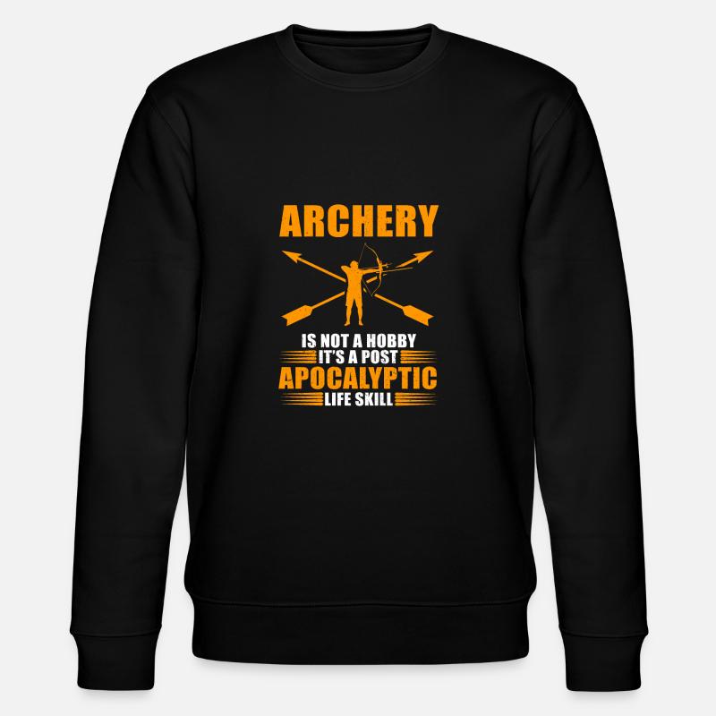 Archery - Stanley/Stella Unisex Bio-Sweatshirt CHANGER  - Schwarz