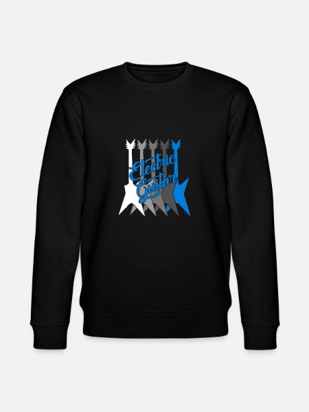 Elektrische gitarist - Stanley/Stella Uniseks bio-sweatshirt CHANGER  - zwart