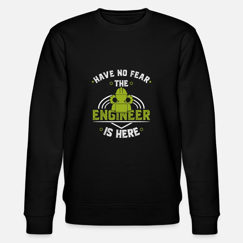 Engineer - Stanley/Stella CHANGER Unisex Organic Sweatshirt - black