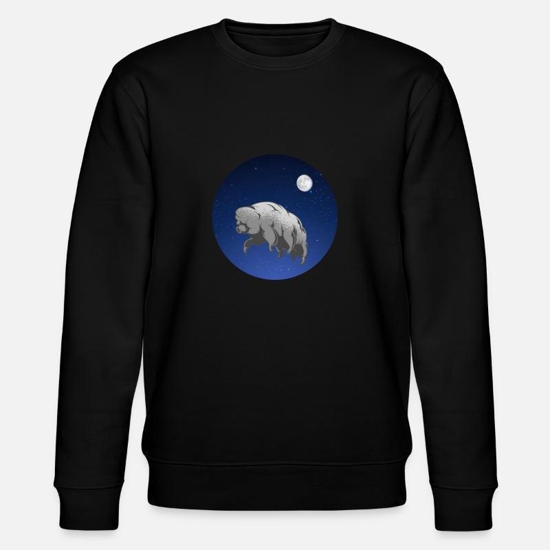 Tardigrade water bear ecdysozoa space - Stanley/Stella CHANGER Unisex Organic Sweatshirt - black