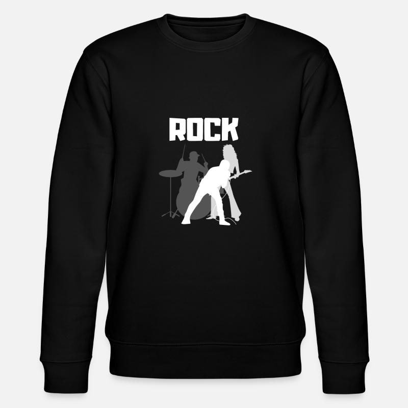 Rock Band - Stanley/Stella Unisex Bio-Sweatshirt CHANGER  - Schwarz