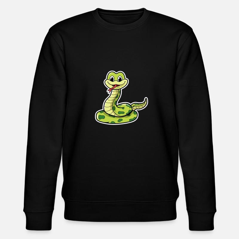 Serpent doux - Sweat bio CHANGER Stanley/Stella Unisexe - noir