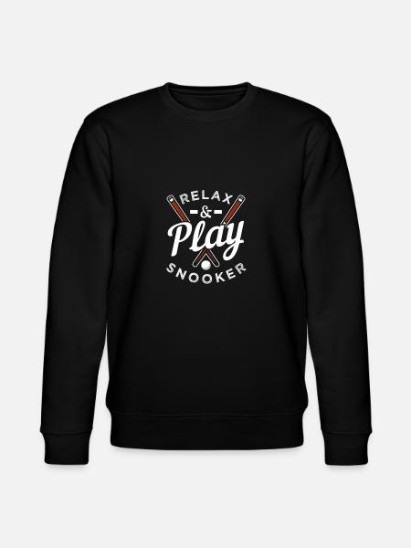 Relax & Play Snooker - Stanley/Stella Unisex Bio-Sweatshirt CHANGER - Schwarz