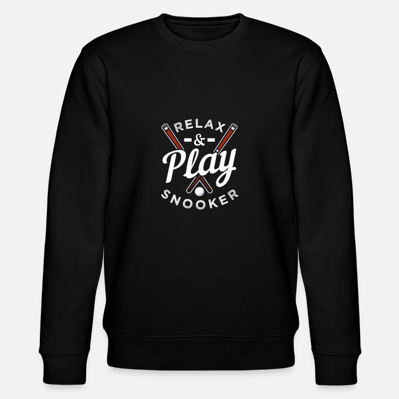 Relax & Play Snooker - Sweat bio CHANGER Stanley/Stella Unisexe - noir