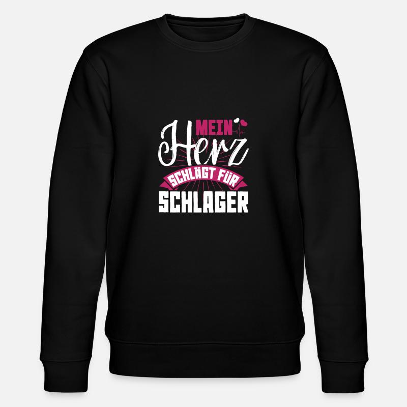 Amour Schlager - Sweat bio CHANGER Stanley/Stella Unisexe - noir